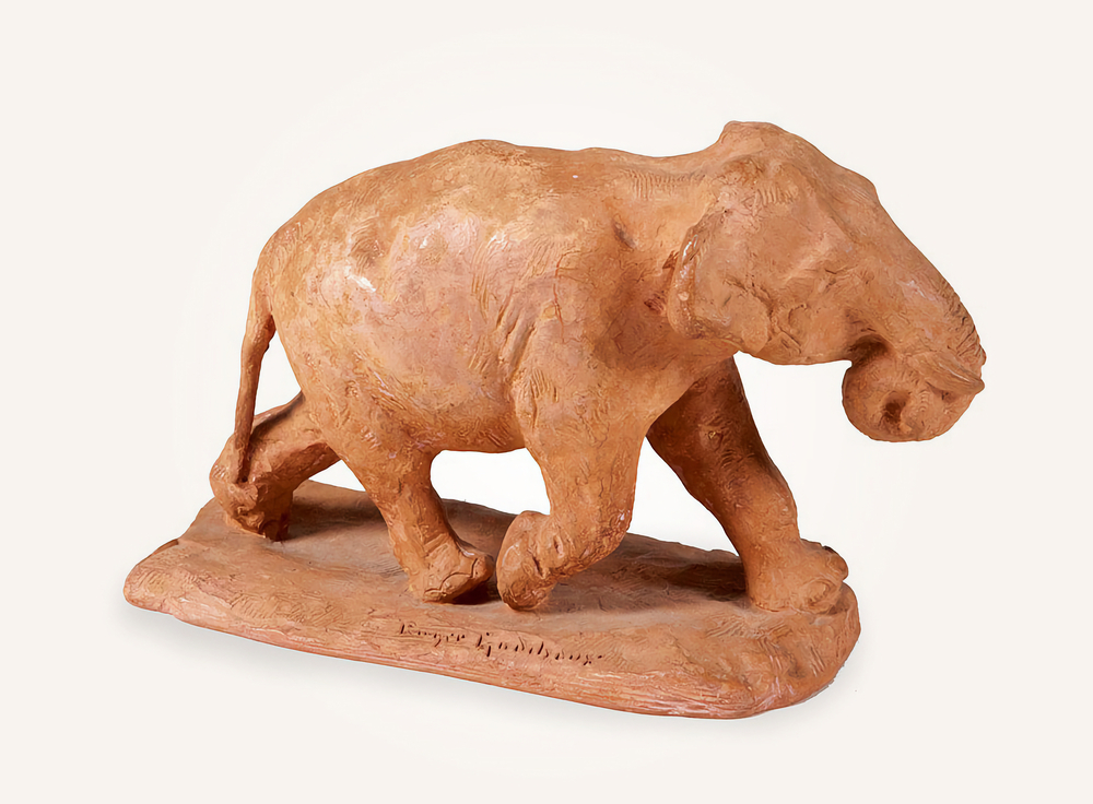 Striding Elephant