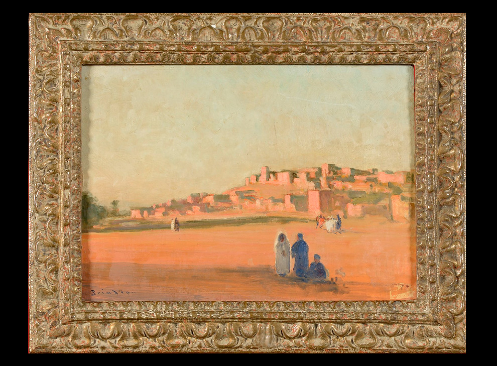 Sonnenuntergang bei Tahanaout nahe Marokko