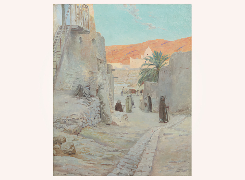 Pedestrians on the Bou Saada