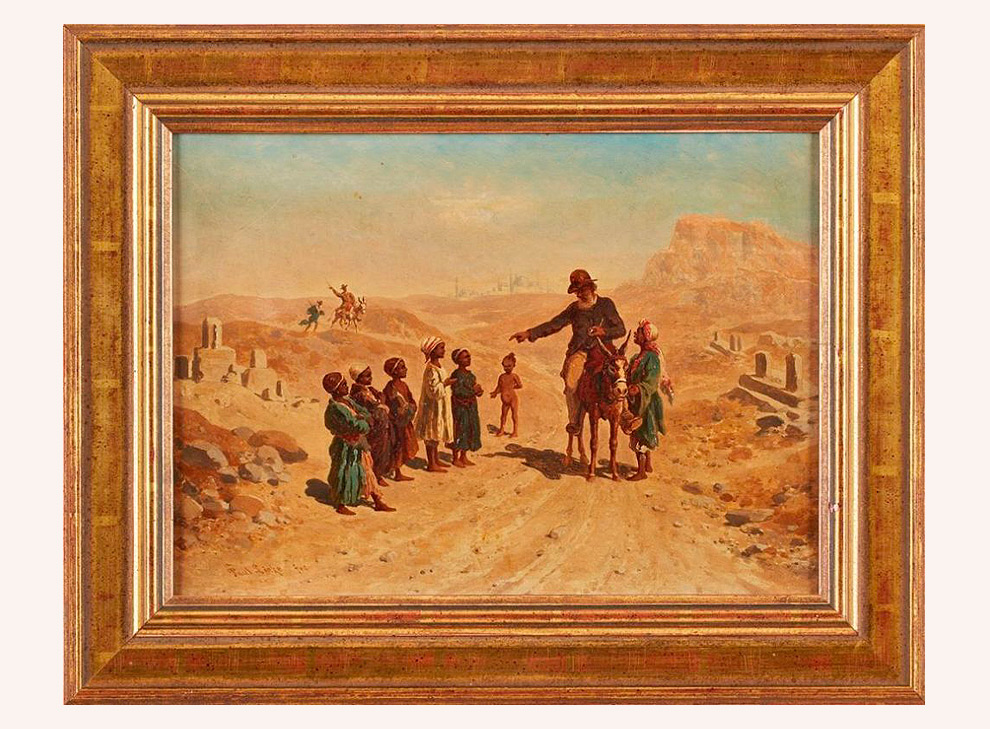 Examen in der Wüste