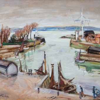 View of the Port of Honfleur