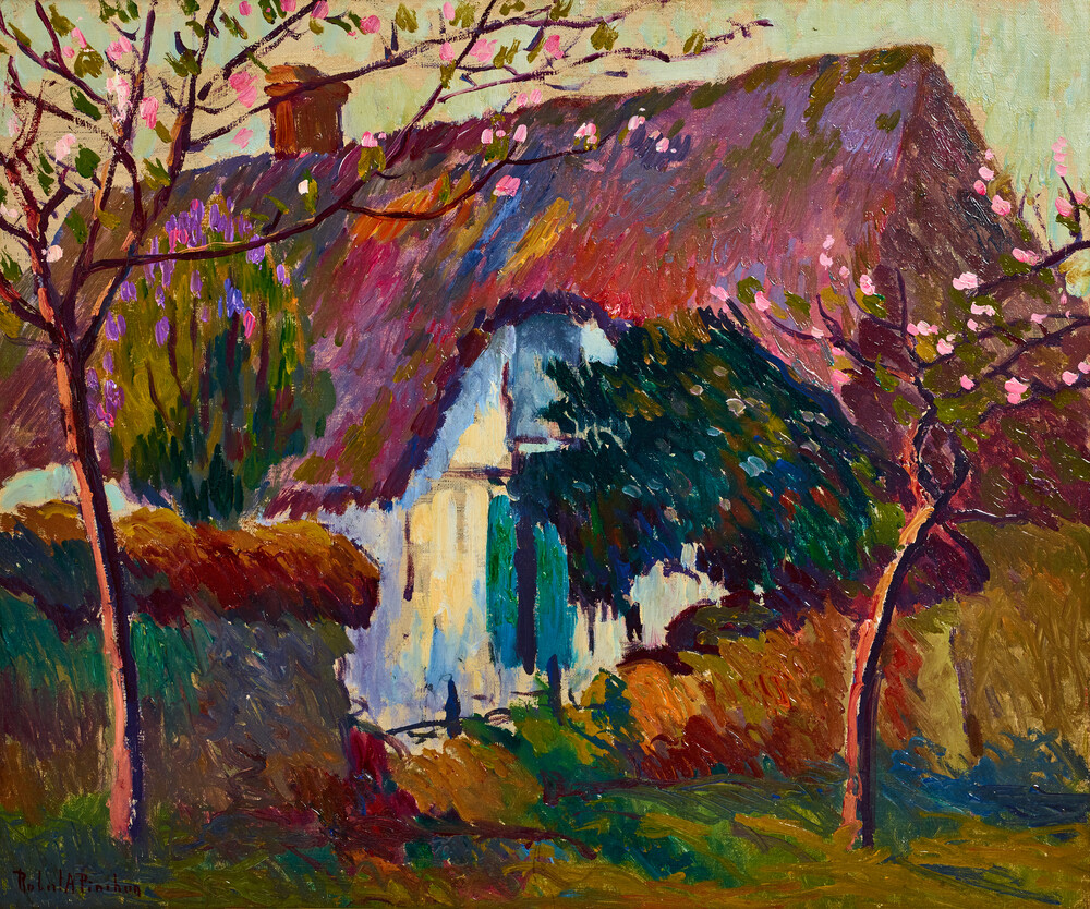 Cottage in Normandy in Spring