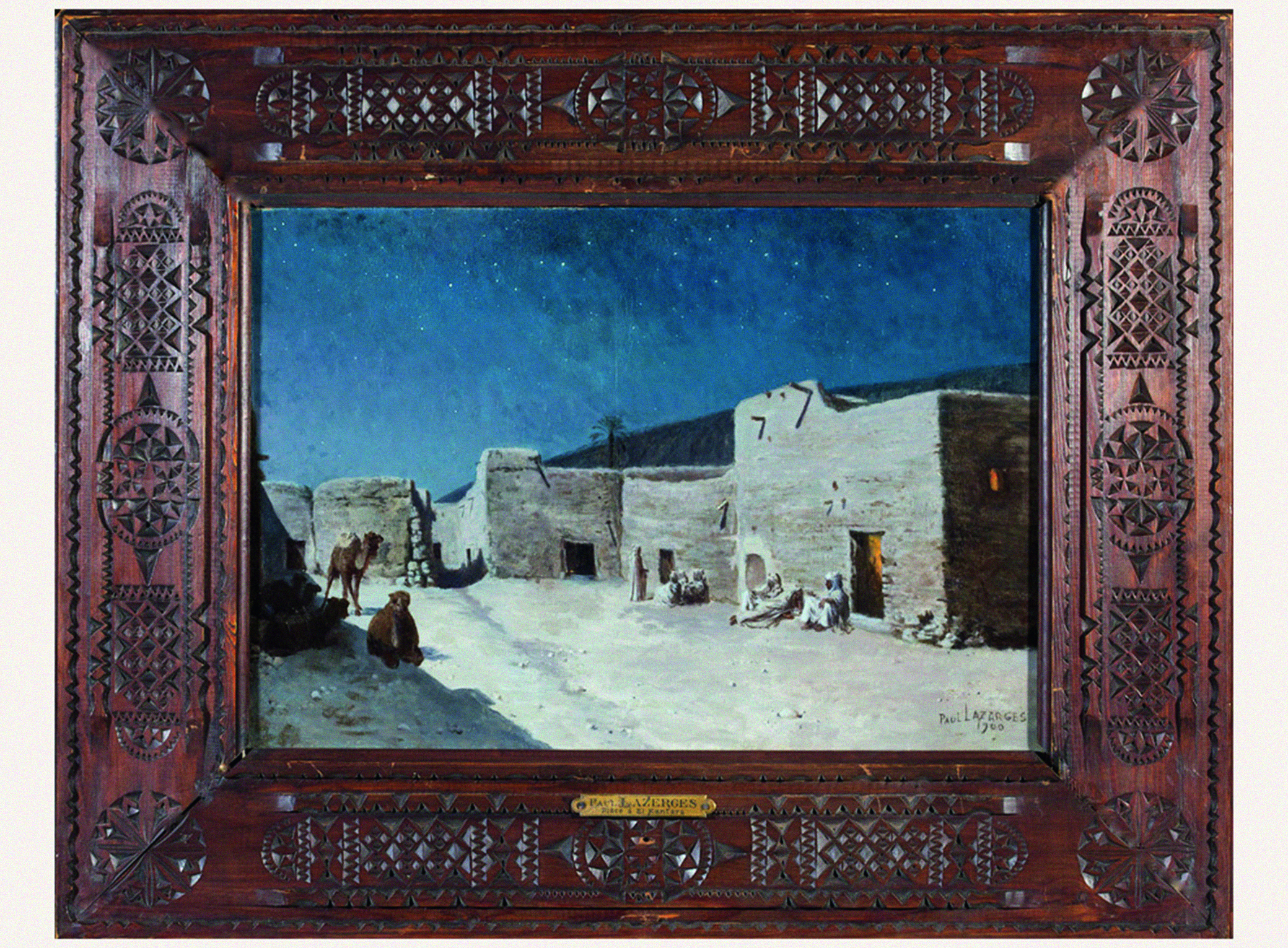 “Abendhimmel in El Kantara“