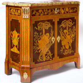 Small Two-Door Louis XVI Cabinet