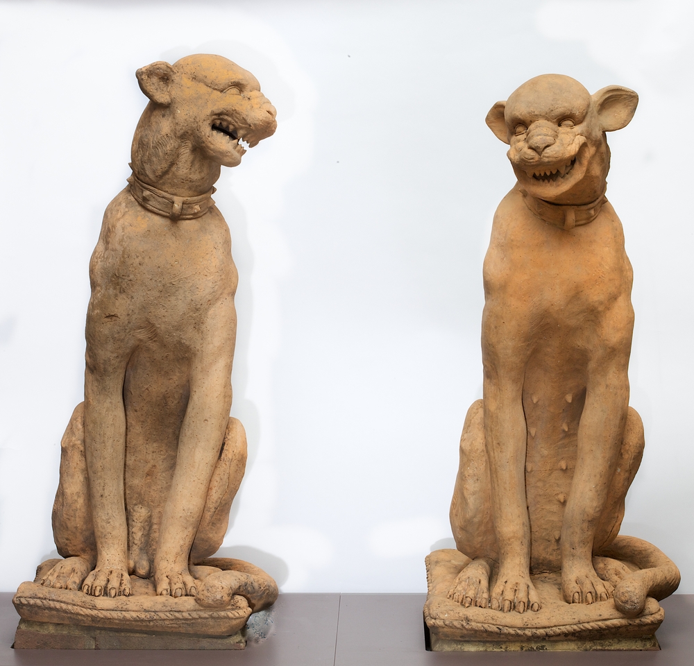 Une paire de léopards