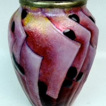 Red Vase
