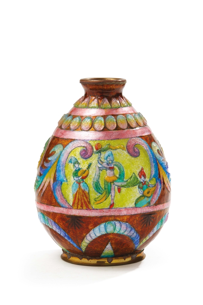 Oriental Dancers Vase