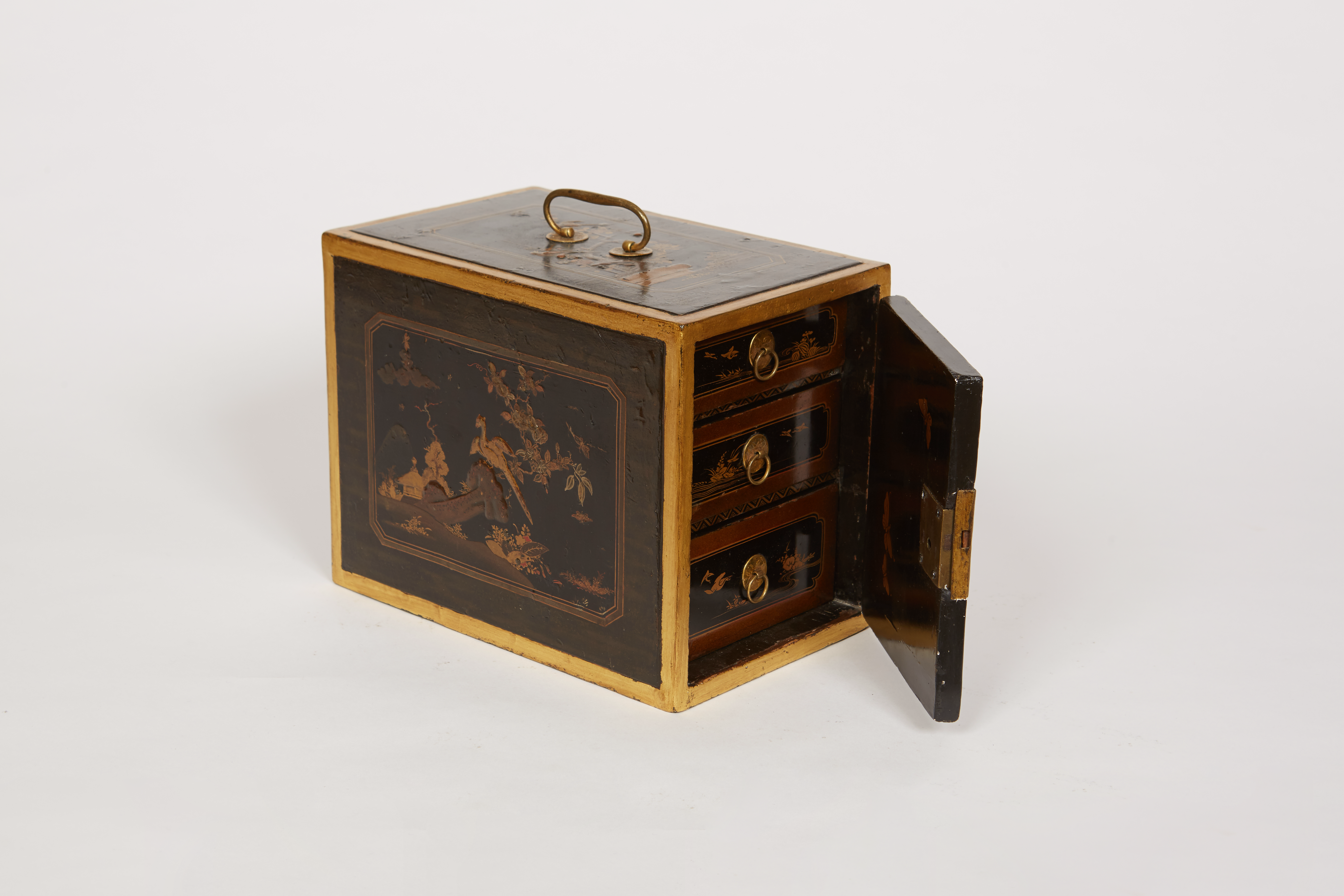 A Japanese Lacquer Cabinet
