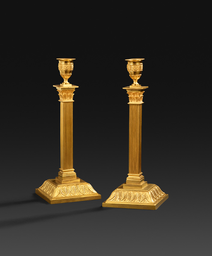 A Pair of Candlesticks "Würth