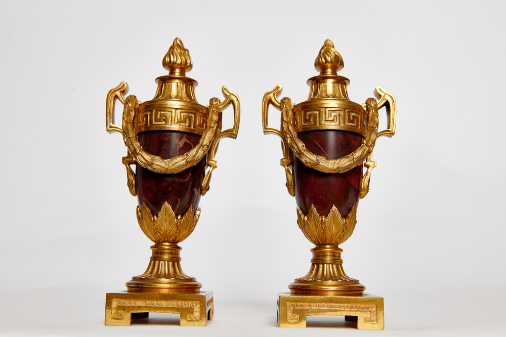 A Pair of Cassolettes