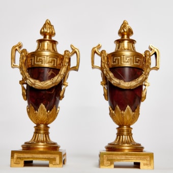 A Pair of Cassolettes