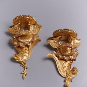 A Pair of Wall Consoles