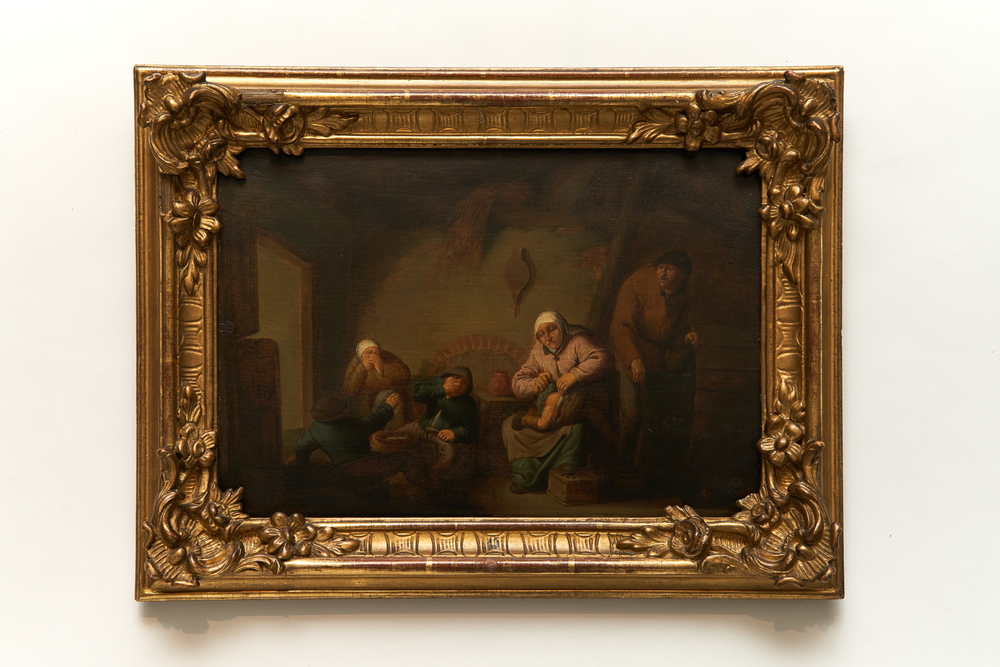 Series of Five Peasant Interiors Representing the Five Senses