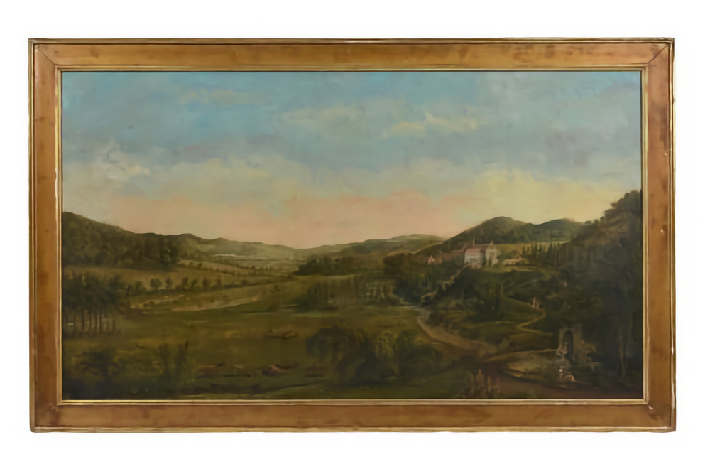 View from Ziegelberg to Derneburg Castle