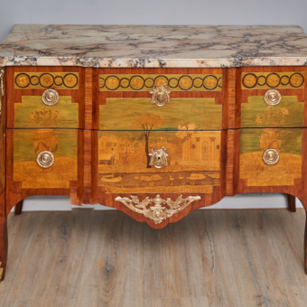 Commode a ressaut