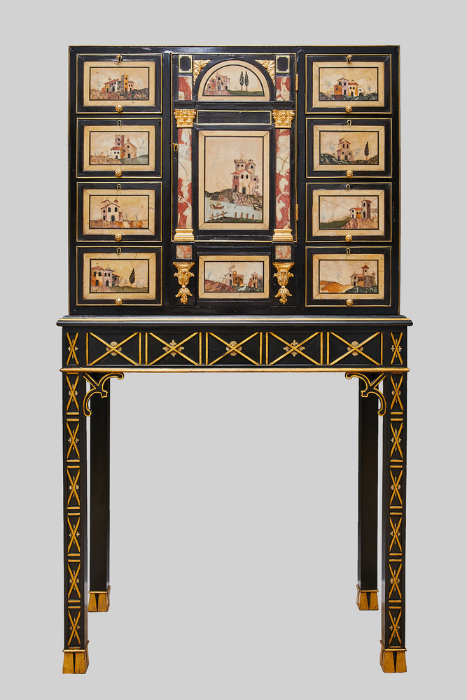 Ein Pietre Dure Kabinett