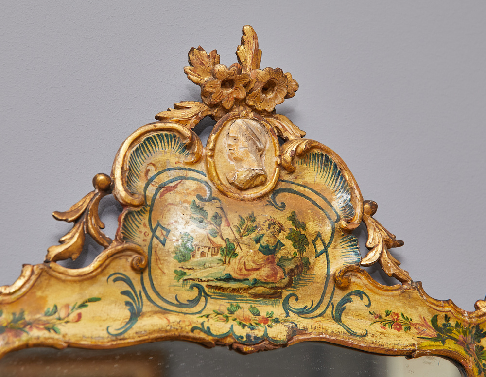 A Filigree Rococo Mirror