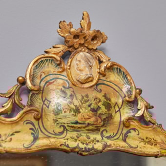 A Filigree Rococo Mirror