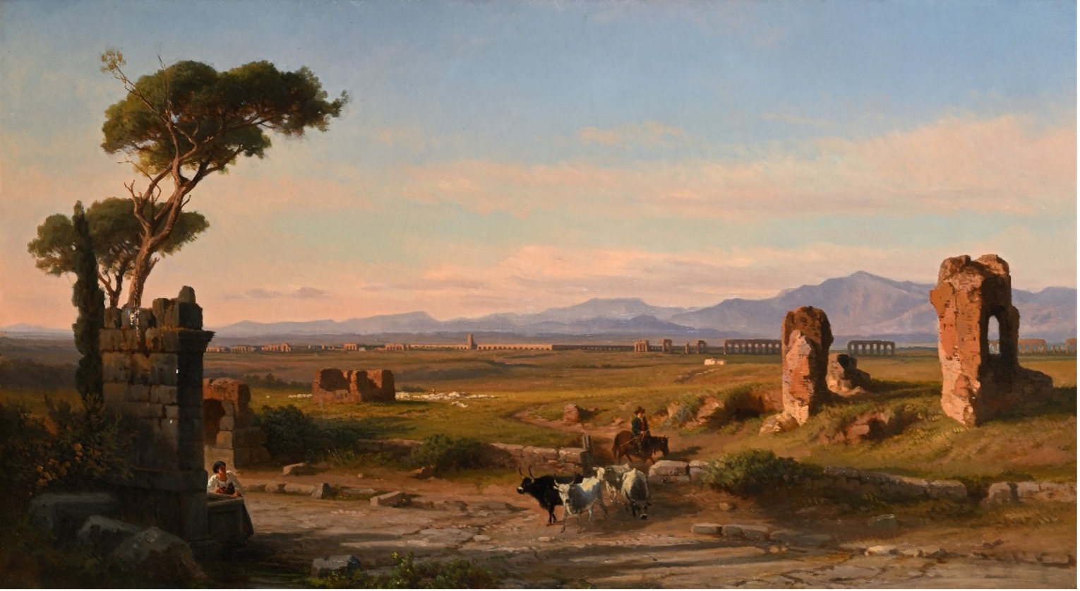 The Appian Way near Rome
