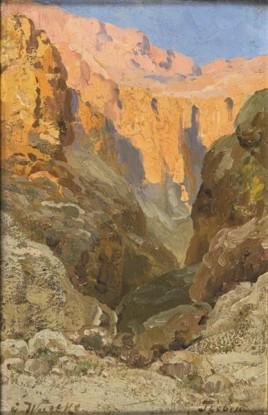 Gorge near Thebes