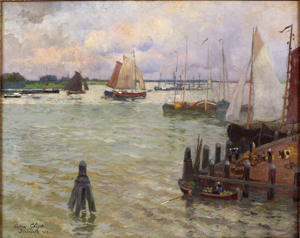 Die Maas in Dordrecht