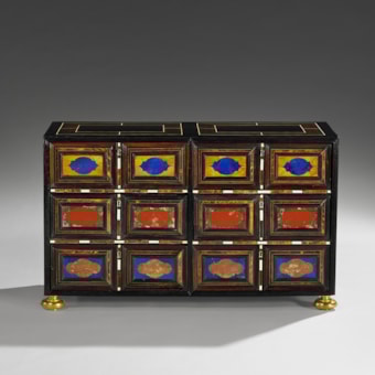 An Italian Pietra Dura Cabinet
